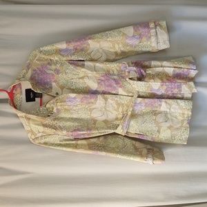 Mossimo Spring Flower Trenchcoat